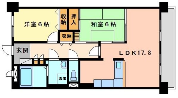 サントノーレ三津浜南の物件間取画像